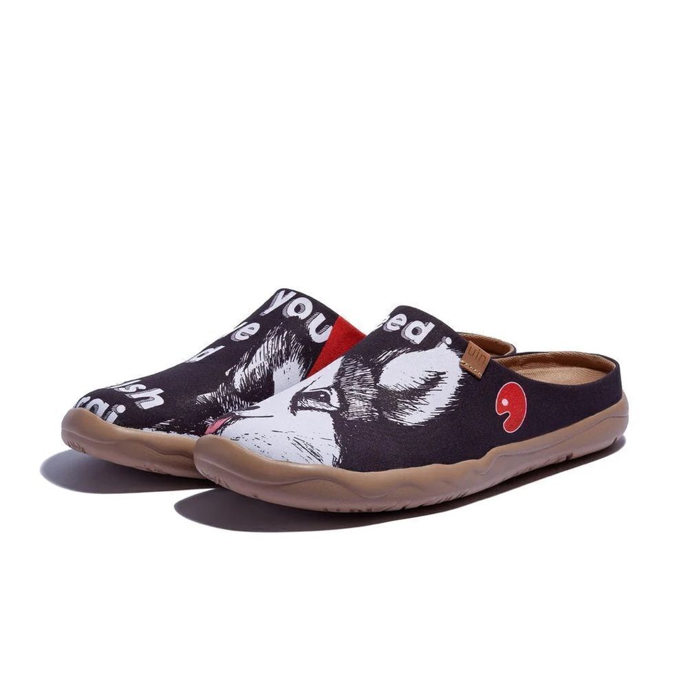UIN Men's Mules Comfort Shoes walking Casual slipper (Love and Loyalty Malaga )